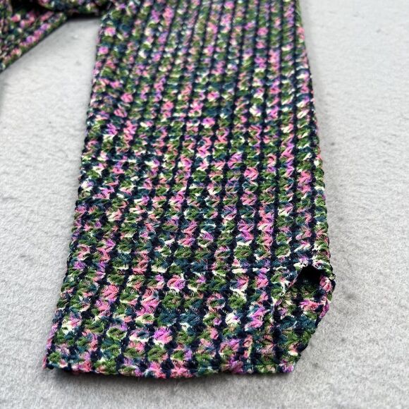 Paola Poggi Italy Knit Jacket Women’s 34 Multicolor Long Sleeve Round Neck - Picture 14 of 16